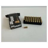 New Sig Sauer 380 Auto Ammo - One 50 Round Box
