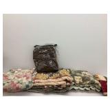 Group of Quilts and Throw