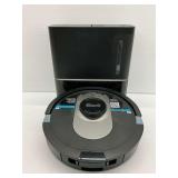 Shark AI Laser Navigation Robotic Vacuum with Base...powers on