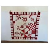 Red and White Quilt