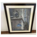 Jon Arnold Framed Paris Street Sign Photographic Print