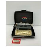 Smith Corona Electra 120 Electric Typewriter with Case and Manual...powers on