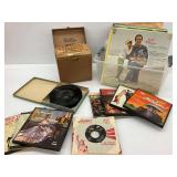 Amfile Platter-pak Record Case with Vinyl Records