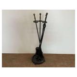 Fireplace Tool Set with Stand