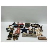 Decorative Folk Art Items... see photos