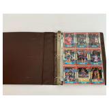 Basketball Trading Cards in Binder...11 Pages