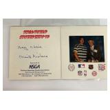 Phil Niekro Signed 1993 NSGA World Sports Expo Promotional Folder