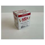 New - Winchester .22 LR Caliber Ammunition - One 555 Round Box