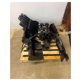 Unused AGT Mini Excavator Attachment Pallet Set of 9