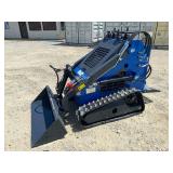 Unused ZJZ Mini Skid Steer Blue
