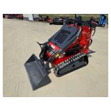 Unused ZJZ Mini Skid Steer Red