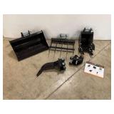 Set of 5 Mini Excavator Attachments ... See Photos & description
