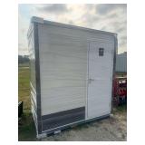 Unused Bathroom Mobile Structure