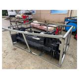 Unused LandHonor Skid Steer Harley Power Rake Attachment 72" Wide