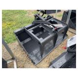 Unused LandHonor Mini Skid Steer Grapple Bucket