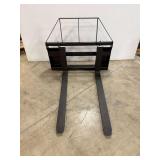 SAI100 Skid Steer Pallet Forks ... See Photos