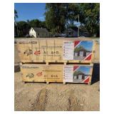 SDLANCH 42 x 30 Foot Unused Triple Garage metal shed