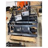 Unused LandHonor Mini Skid Steer Pallet Fork Frame ( you are bidding on 1 frame and 2 forks )