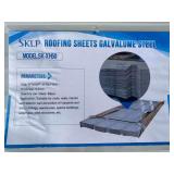 Unused SKLP 50PCS Galvalume Steel Siding Roofing (You are bidding on 1 stack of 50pcs)