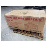 Blue MGC40 MINI GOLF CART