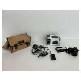 Sony Cyber-Shot Digital Camera with Nikon Bag and Accessories
