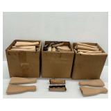 (3) Boxes of Wooden Rifle Stocks and Forends