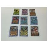 Pokemon Trading Card Game Character Cards and Holofoil Cards