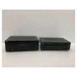 (2) Sony Audio/Video Control Centers...power on