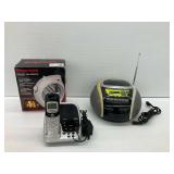 Impress Heater, Sony CD Radio, and Uniden Cordless Phone... all work