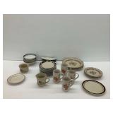 Mixed Stoneware Dinnerware Including Charles Stemberg and China Pearl Designs