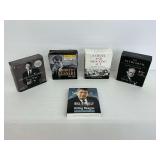 (5) Political and Historical Audiobook Sets on CD