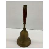 Brass Bell with Wooden Handle