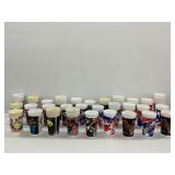 Promotional Plastic Drink Cups with Various Movie and Sports Themes