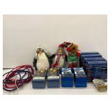 Plush Figures, Lighting Sets, and Other Christmas Decor