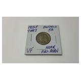 1913 P Type I Buffalo Nickel