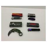 (4) Folding Knives with Original Packaging