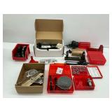 Reloading Equipment Assortment with Lee Safety Primer Feed and Shellholders