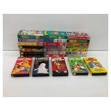 Animated VHS Movies Including Disney and Holiday Titles