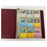 Trading Card Game Binder with Pokemon Cards...11 Pages