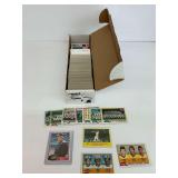 1981 Topps Partial Baseball Card Set with Storage Box