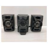 Sony MHC-EC609IP Mini Hi-Fi Component System with Speakers... powers on