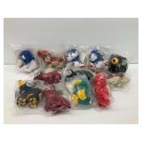 (12) Planet Plush Stuffed Toys in Original Packaging