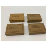 (4) Olin Corporation 12-Gauge Shotshell Boxes
