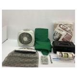 Space Heater, Cuddle Wrap, Other Household Items and Tools