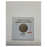 1859 Indian Head Cent