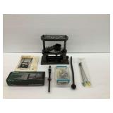 Ponsness Warren Metallic Reloader with RCBS Uniflow Powder Measure and Accessories