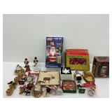 Holiday Decor and Ornament Assortment