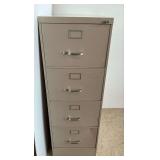 4-Drawer Steelcase Metal Filing Cabinet