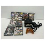 Nintendo GameCube Console, Controller, and (8) Games