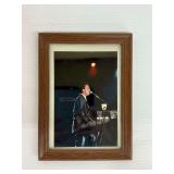 Framed Signed Photograph of Billy Joel Performing
